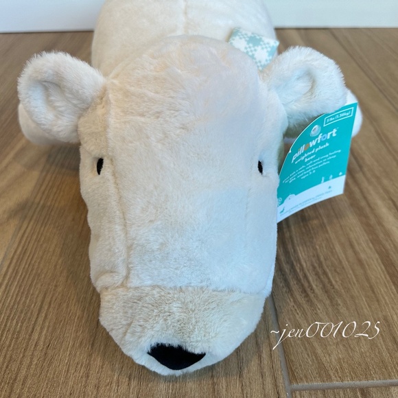 Polar Bear Weighted Plush Throw Pillow - Pillowfort - Picture 12 of 12